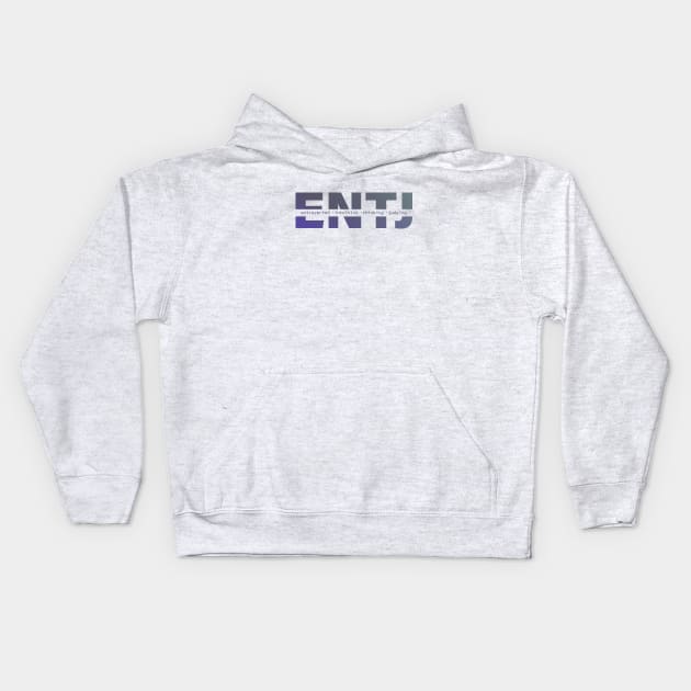 ENTJ Personality Kids Hoodie by Inspirit Designs